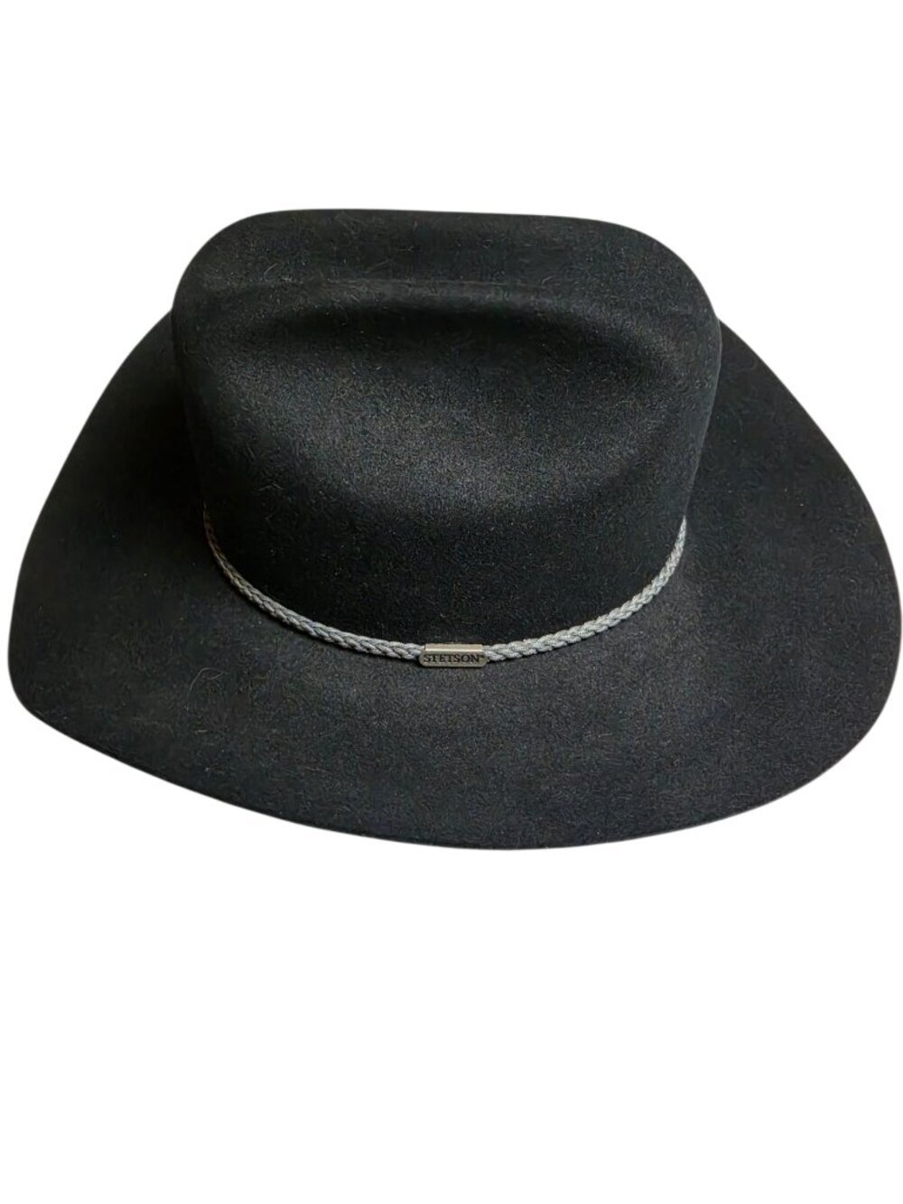 Vintage Stetson Montrose Men's Black 4X Beaver Fur Felt Hat Sz 7